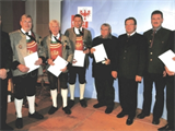 Verleihung der Tiroler Ehrenamtsnadel im Mehrzwecksaal in Schwoich am 21.10.2010