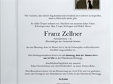 Zellner Franz (+24.01.2012) - Grab H 15