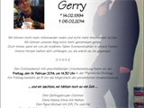 Stromberger Gerhard (+06.02.2014) - Grab I 29